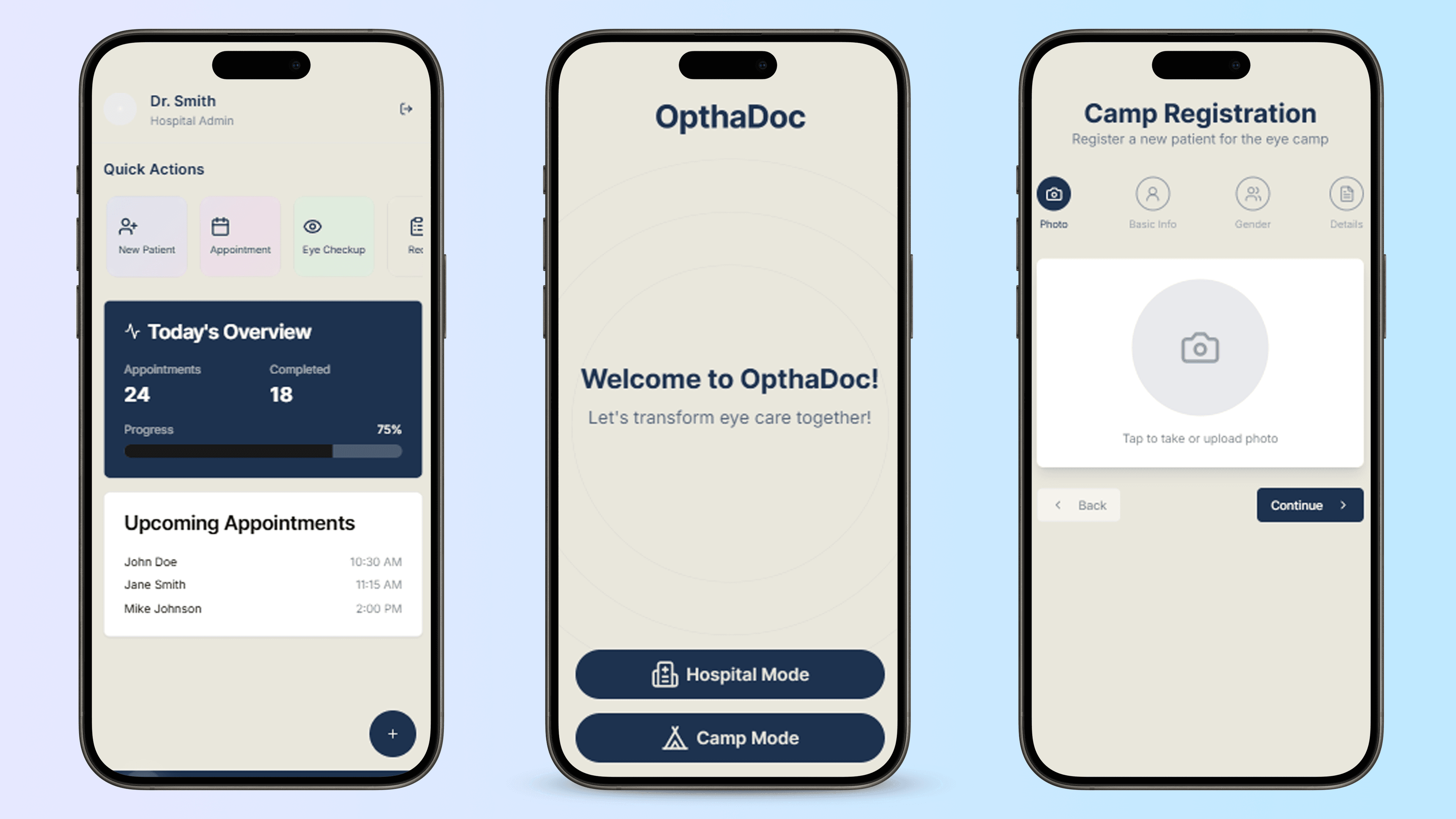 Ophthalmology EMR App